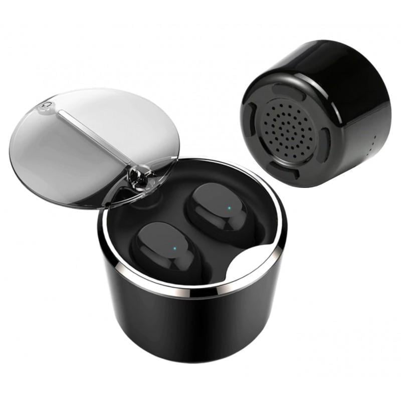 Наушники беспроводные+колонка 2 в 1 Air Pro TWS T1 (Black)