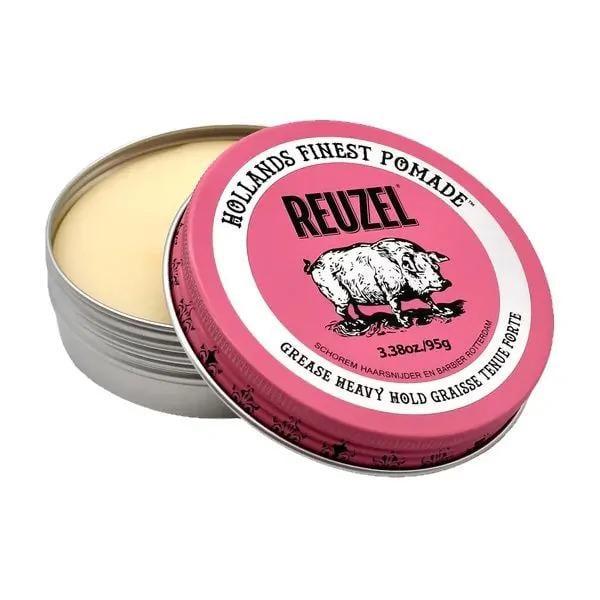 Помада для волосся REUZEL Pink Heavy Hold Grease 95 г (РУЗ187)