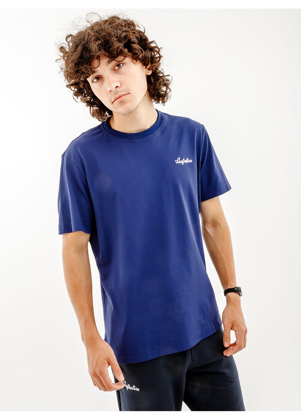 Футболка мужская Australian EASY TECH PIQUE' T-SHIRT R-FIT S Синий (7dLSUTS0003-200 S)