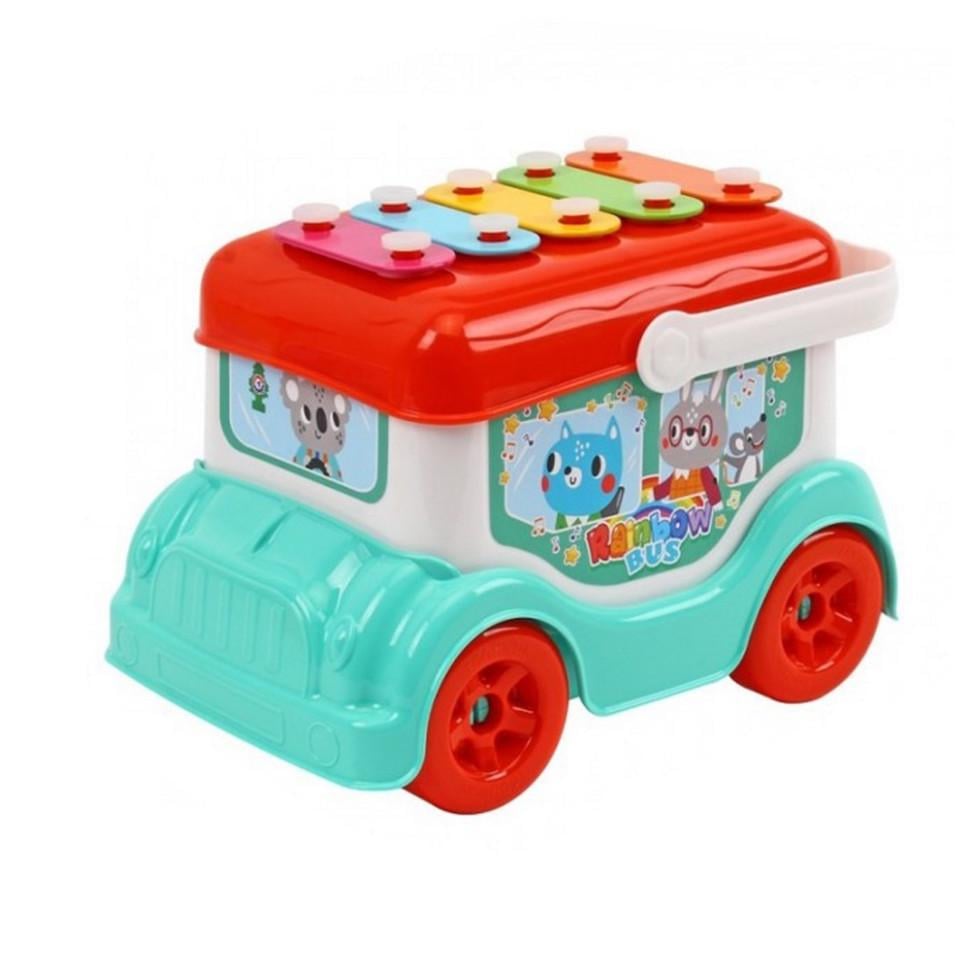 Детская музыкальная игрушка 9857TXK Автобус-ксилофон (2990403291)