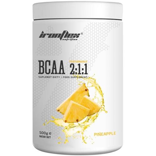 Амінокислота BCAA для спорту IronFlex BCAA Performance 2-1-1 500 г 100 порцій Pineapple