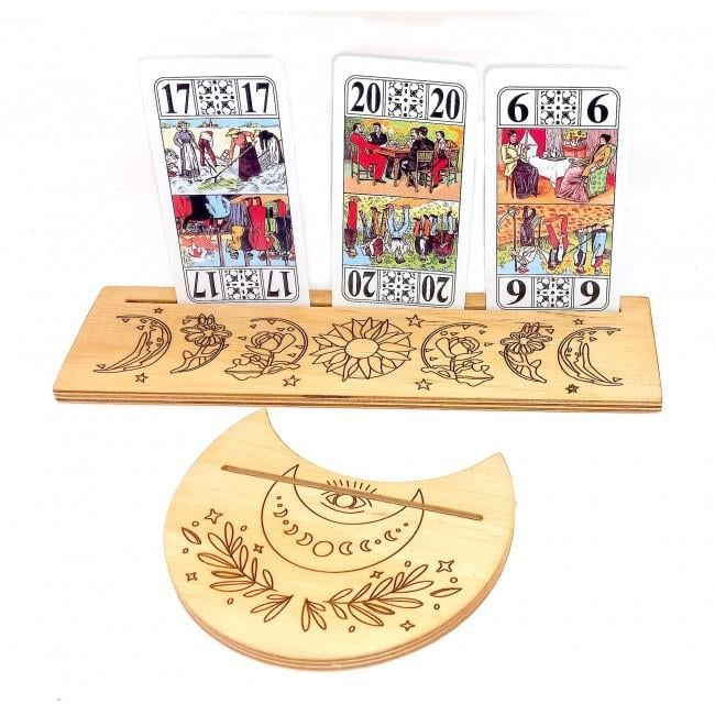 Подставки под карты Таро цветы 2 шт. (34598)