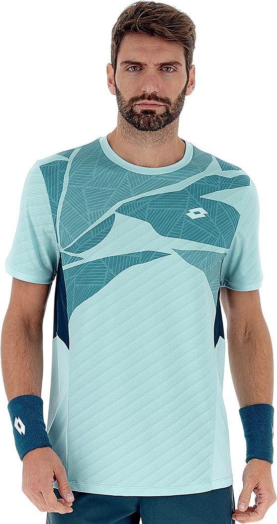 Футболка для тенниса Lotto TECH I-D2 TEE 218768/ASR L Голубой (39816-51)