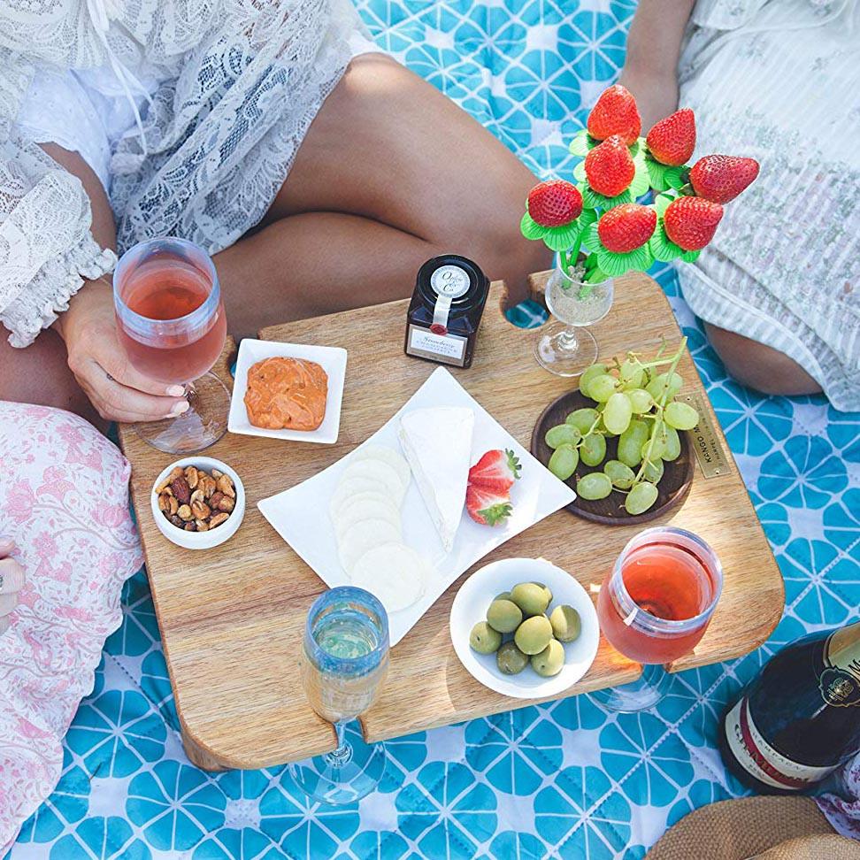 Столик розкладний з дерева Купер Мускат (СУН-000607) - фото 4 Столик розкладний з дерева Купер Мускат (СУН-000607) - фото 4