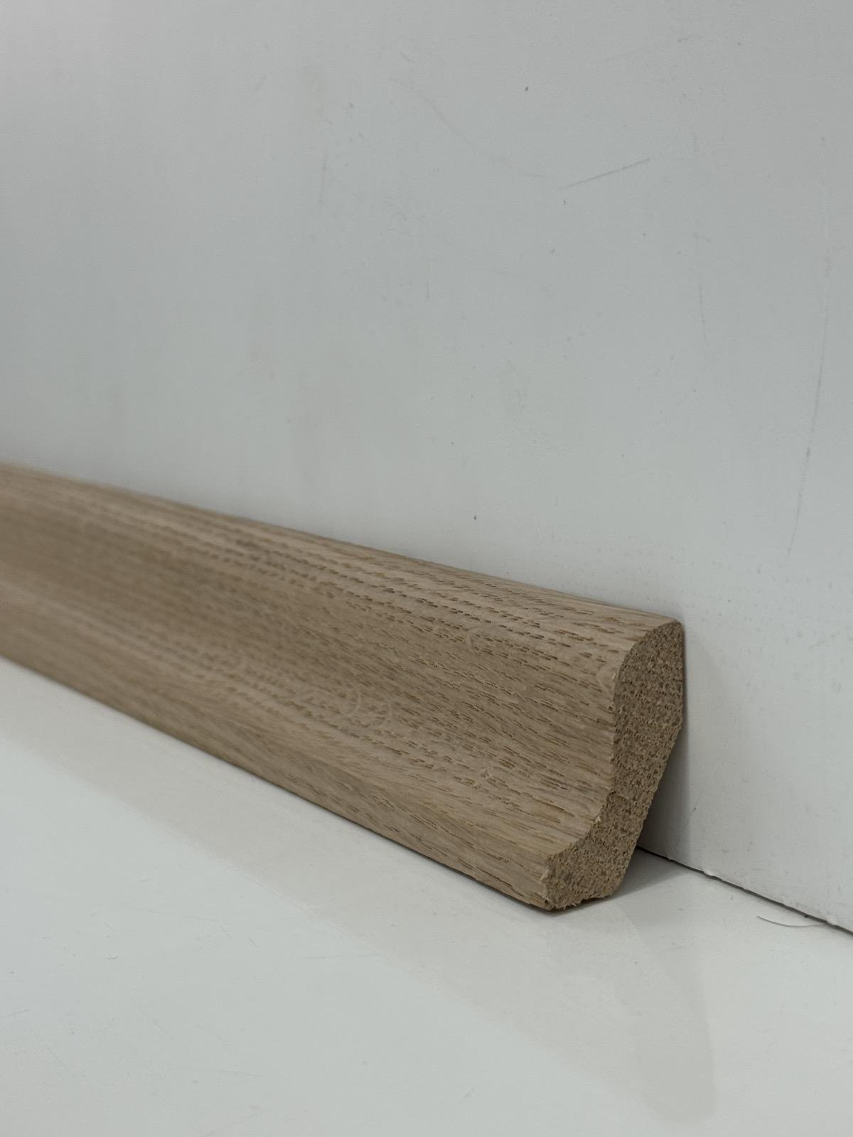 Плинтус деревянный из дуба Софт лайн под покраску 37х25 мм (29954346) - фото 4 Плинтус деревянный из дуба Софт лайн под покраску 37х25 мм (29954346) - фото 4