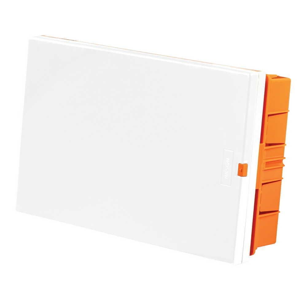 Бокс внутрішній пластиковий Nilson Quantum на 12 модулів Білий (32661112)