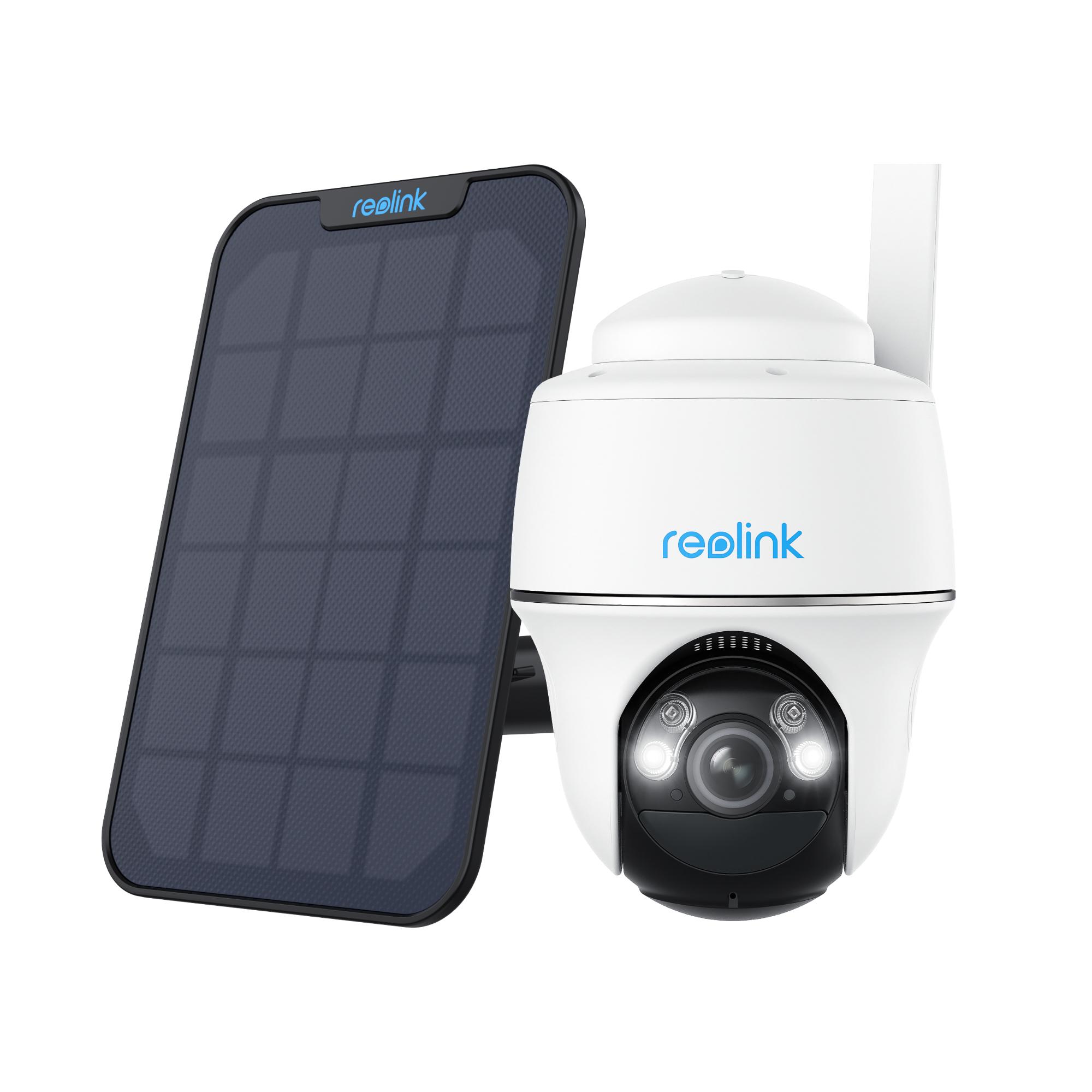 Камера видеонаблюдения наружная Reolink Go PT Plus Series G430 с солнечной панелью 5 МП 4G LTE 1/3" White (35575518)