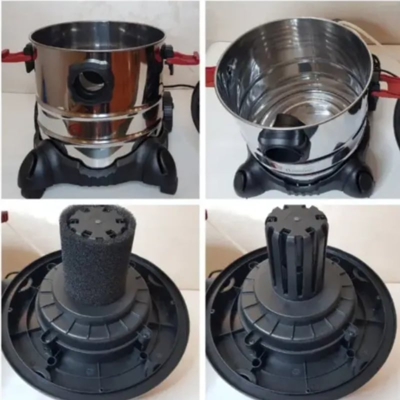 Пилосос Domotec MS-4414 промисловий 3000W миючий 20 л (23678352) - фото 7