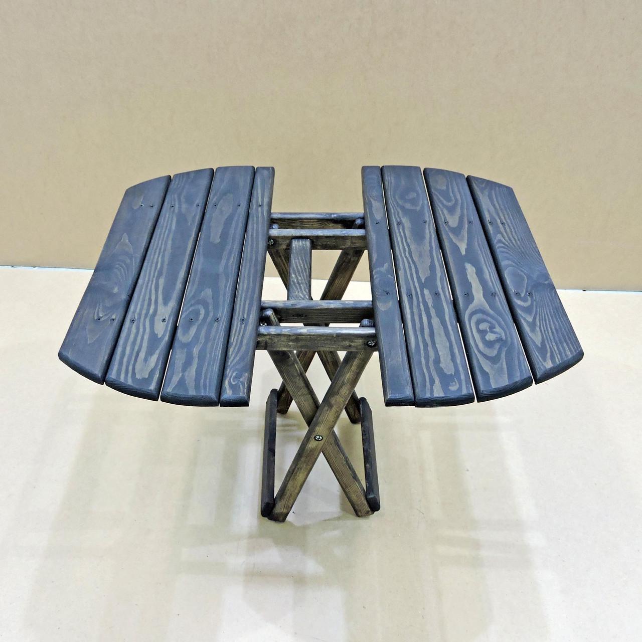 Столик раскладной из дерева Торенс Морион (СУН-001011) - фото 5