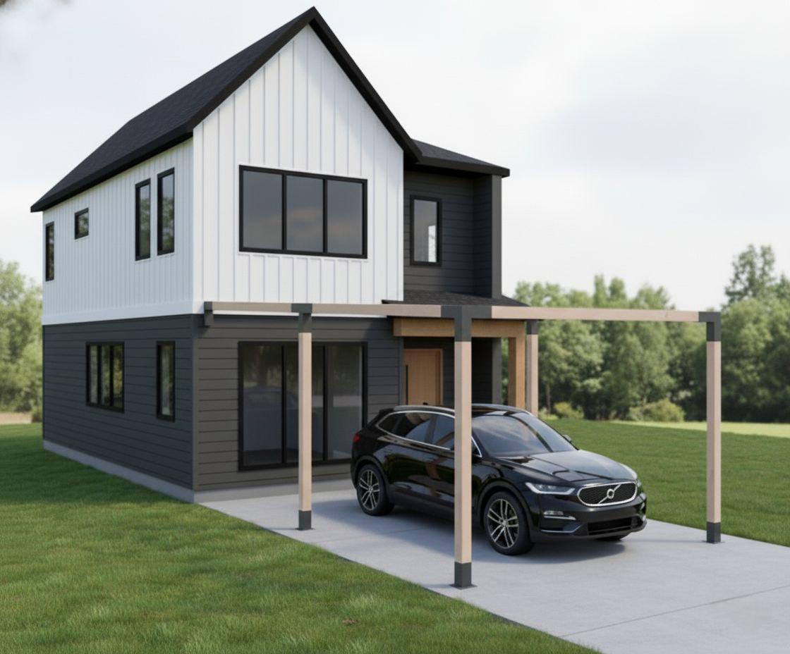 Комплект Гараж до будинку (2739902591)