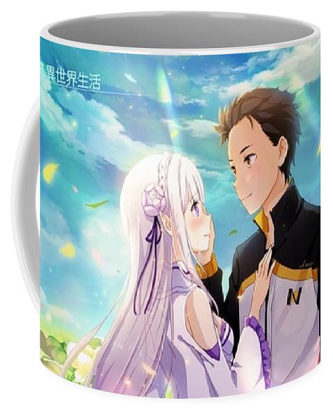 Чашка GeekLand Re:Zero Эмилия и Субару 330 мл (RZ.02.10)