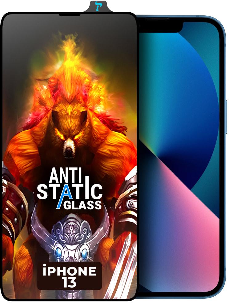 Стекло защитное ESD Antistatic iPhone 13 (34137)
