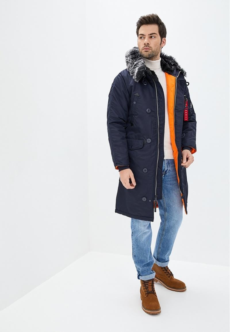 Куртка-парка Airboss N-7b Shuttle XXS Синий (28558) - фото 3