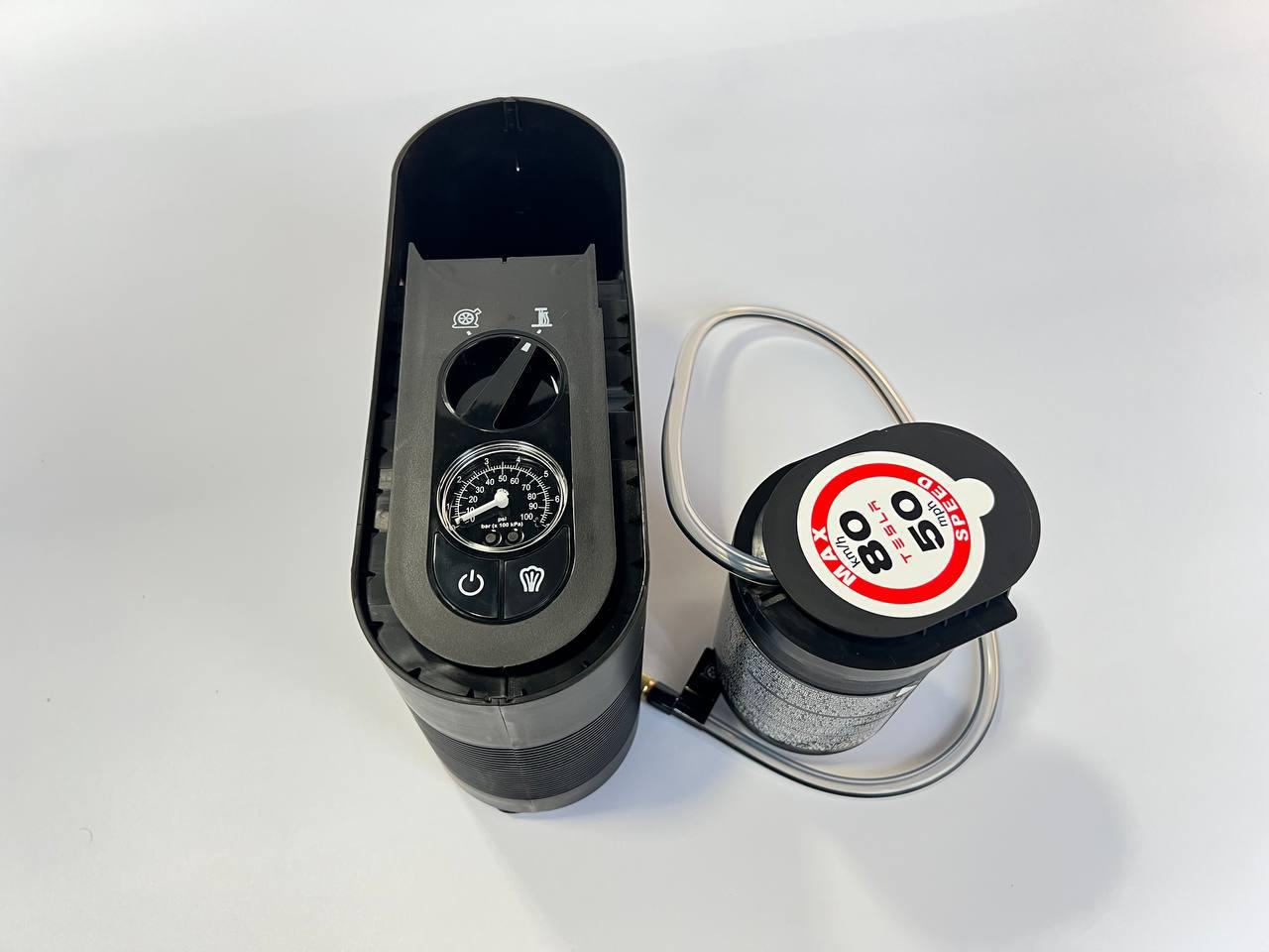 Компресор автомобільний та герметик для ремонту шин TESLA 2в1. (25282688)