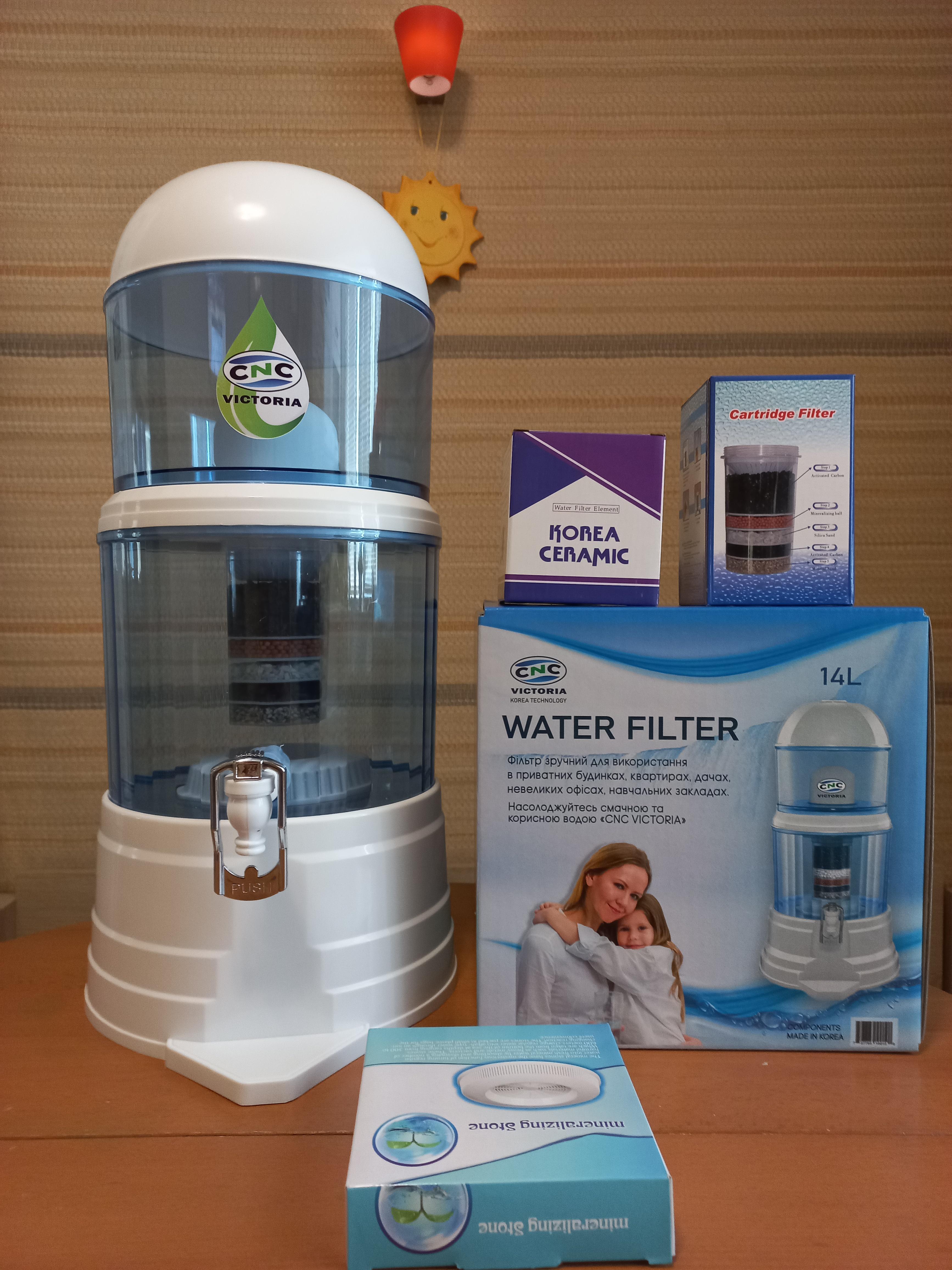 Картриджи к фильтру CNC Victoria и аналогичным настольным фильтрам для воды - фото 7 Картриджи к фильтру CNC Victoria и аналогичным настольным фильтрам для воды - фото 7