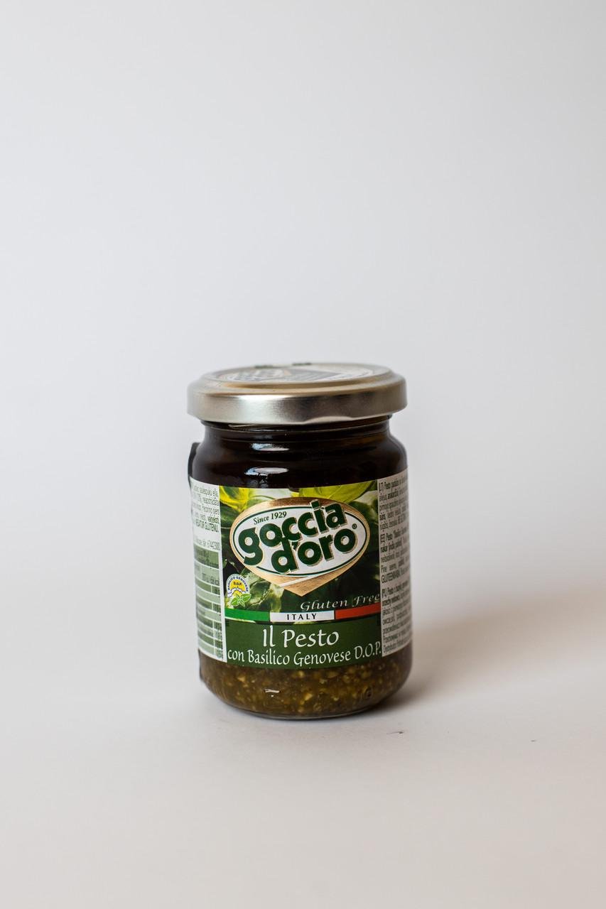 Соус Pesto Goccia D'oro з генуезьким базиліком 0,13 л