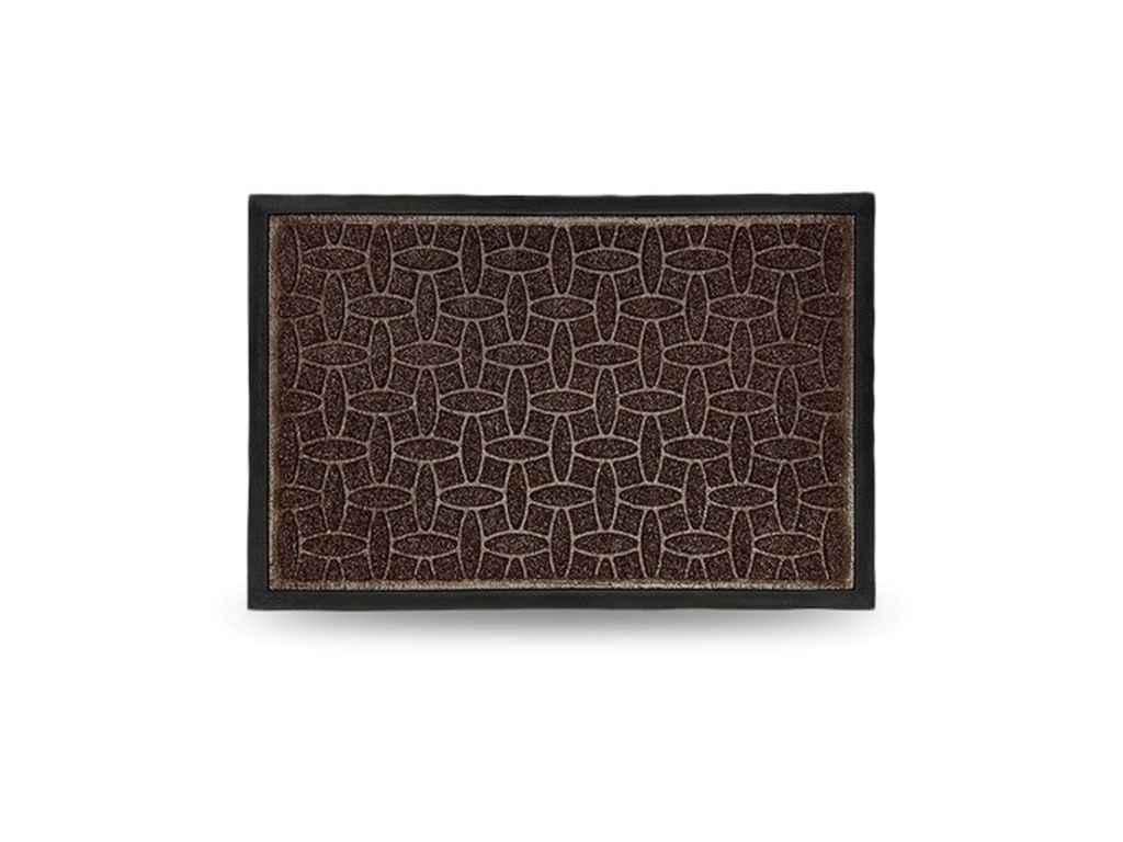 Коврик придверный Dariana GRASS 60x90 см Коричневый (1100457)