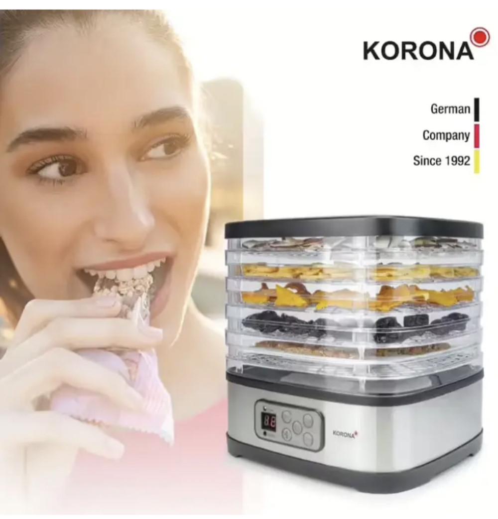 Дегидратор Korona на 5 полок для сушки овощей и фруктов мощностью 240 Вт с механическим управлением - фото 4 Дегидратор Korona на 5 полок для сушки овощей и фруктов мощностью 240 Вт с механическим управлением - фото 4