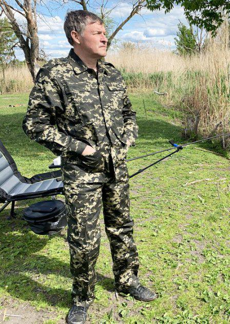 Камуфляжний костюм Mavens Прикордонник для полювання і риболовлі розмір 56 (26425698) - фото 7 Камуфляжний костюм Mavens Прикордонник для полювання і риболовлі розмір 56 (26425698) - фото 7