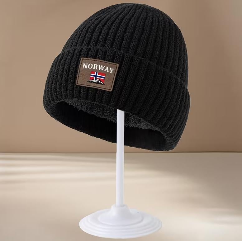 Шапка-бінні флісова NORWAY OneSize Чорний (30766520) - фото 4