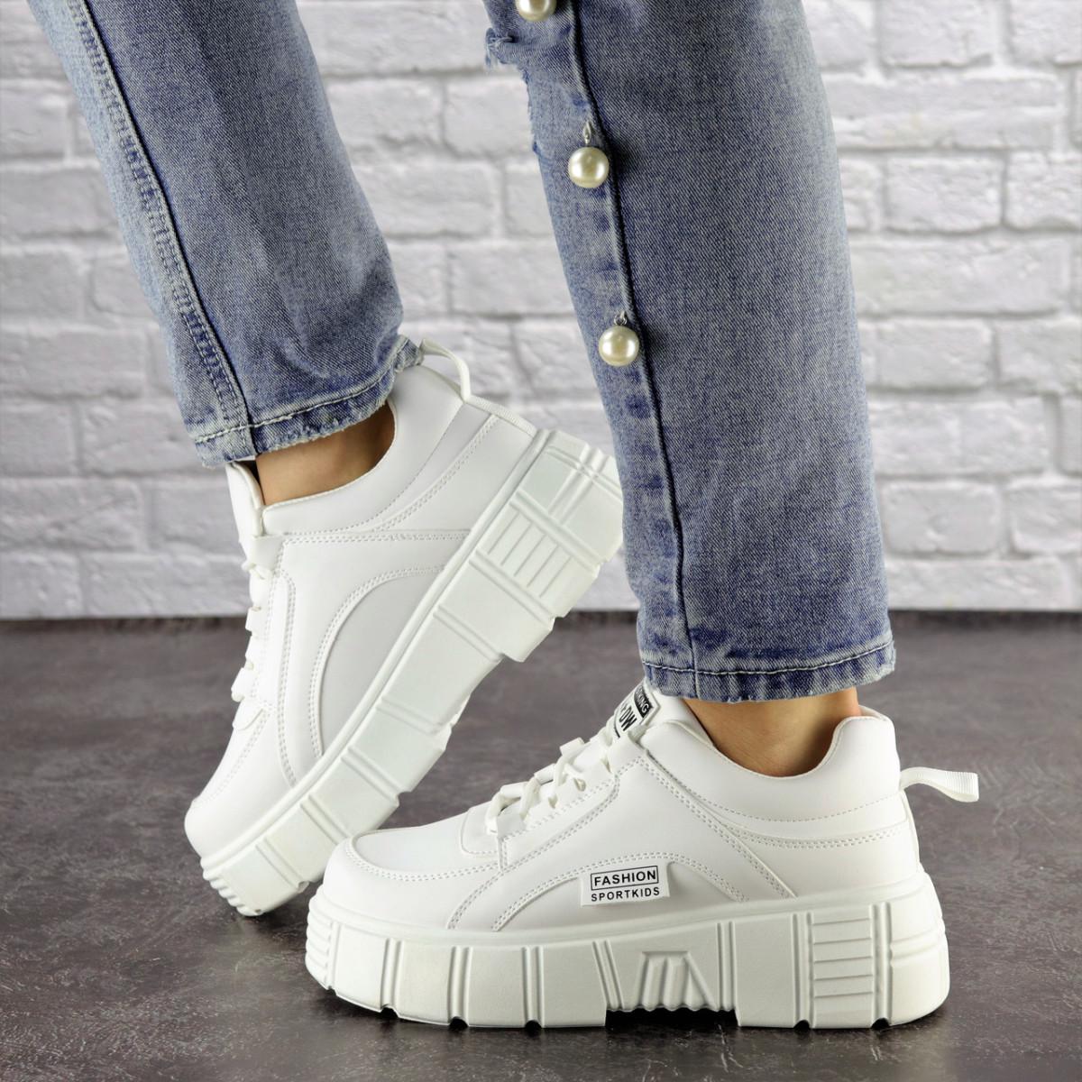 Кроссовки женские Fashion р. 40 25 см Белый (1298)