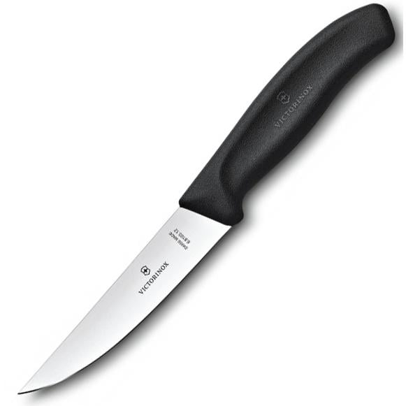 Кухонний ніж Victorinox Swiss Classic Carving 12 см Чорний (58-79-Vx68103.12B)