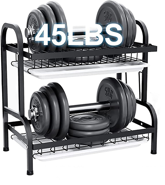 Органайзер для сушіння та зберігання посуду Bawl Rack R2F металевий на 2 яруси 43 см Чорний - фото 7 Органайзер для сушіння та зберігання посуду Bawl Rack R2F металевий на 2 яруси 43 см Чорний - фото 7