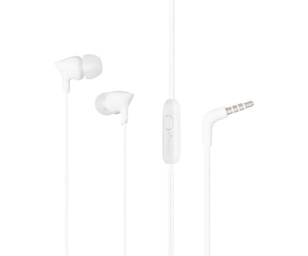 Наушники-гарнитура вакуумные Gelius Ultra Symphony GU-080 с микрофоном White