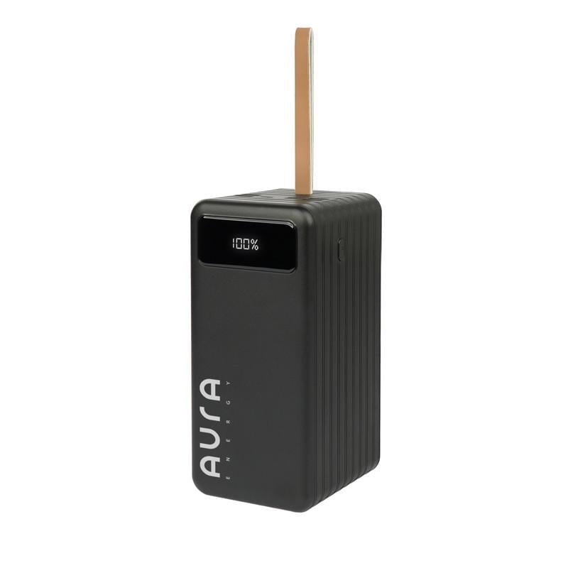 Повербанк Aura NRG-P100 100000 mAh 22,5W Black (PBANRG-P100B)