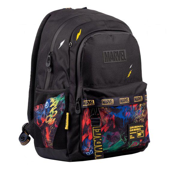 Рюкзак подростковый YES Marvel. Avengers 45х31х20 см 28 л Черный (558915)