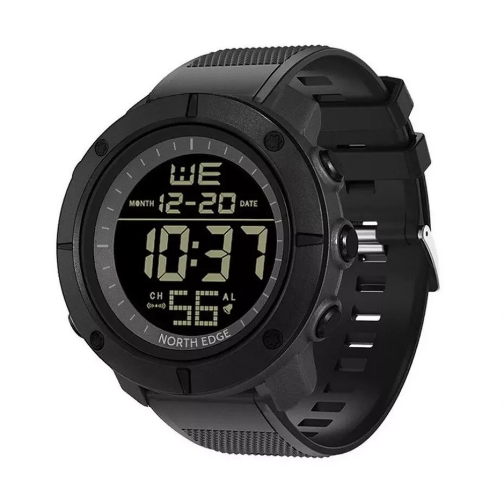 Наручний годинник чоловічий North Edge TANK Чорний (2729675518)