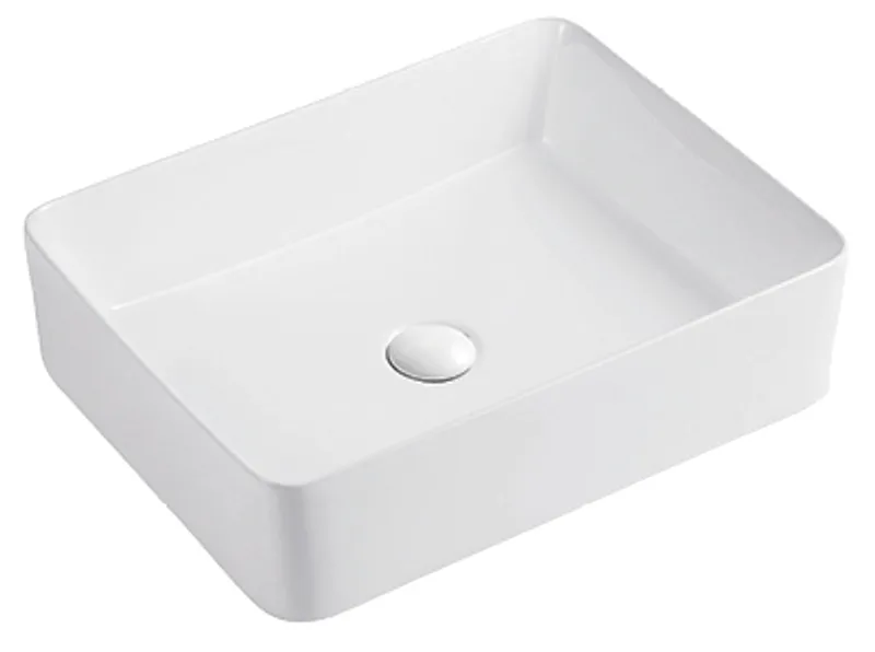 Умывальник накладной керамический MIXXUS Premium Quadro-0102 520x410x130 мм (MP6488)