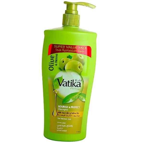 Шампунь живильний Dabur Vatika Olive and Henna з оливковою олією 600 мл (43634029)