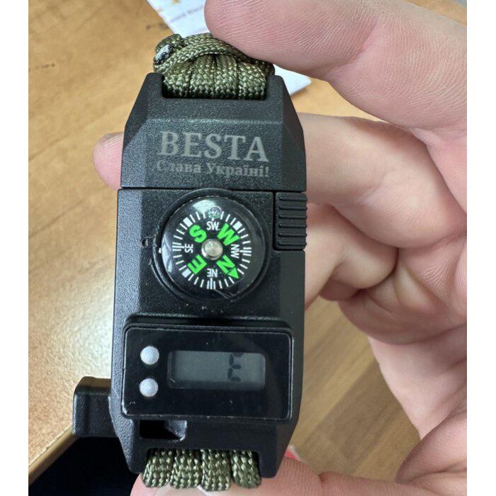 Годинник чоловічий з компасом Besta Band - фото 5