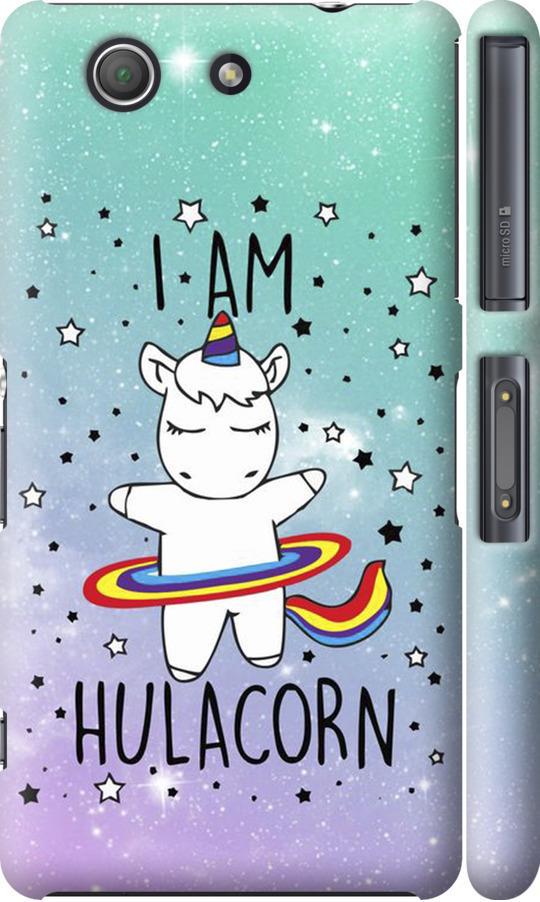 Чехол на Sony Xperia Z3 Compact D5803 I'm hulacorn (3976c-277-42517)