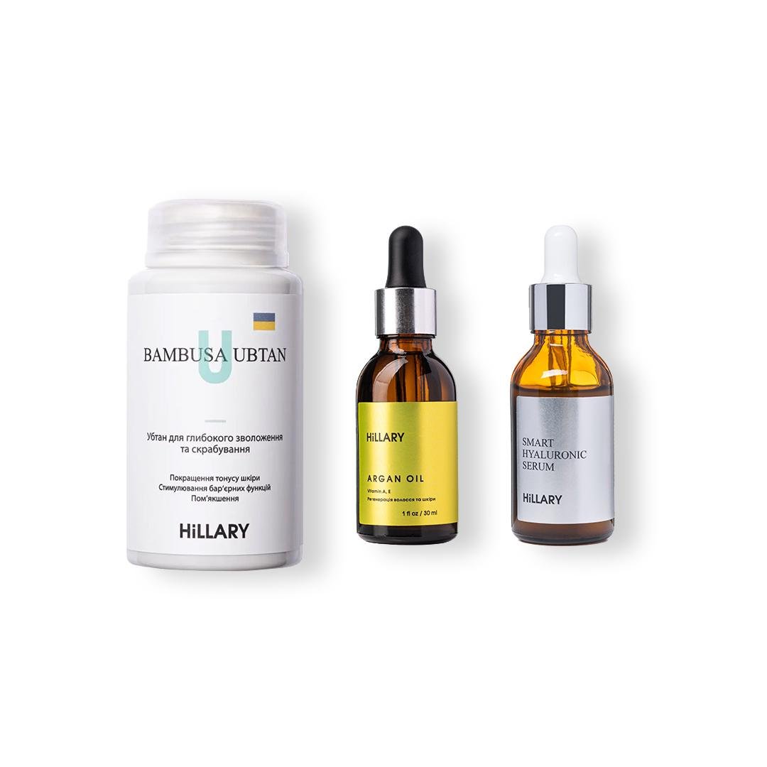 Набор для питания и увлажнения сухой кожи осенью Autumn Nutrition and Hydration for dry skin Hillary (K-11-124)