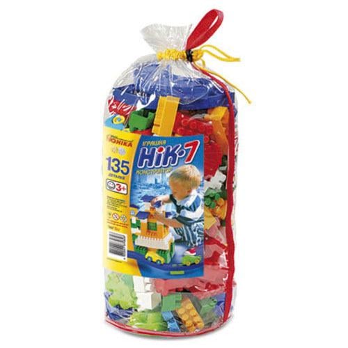 Конструктор детский ЮНИКА 135 дет. НИК-7 (828) Конструктор детский ЮНИКА 135 дет. НИК-7 (828)