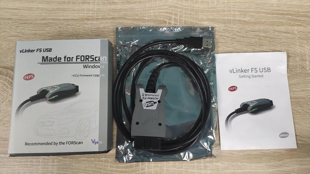 Діагностичний сканер Vgate VLinker FS USB - фото 8