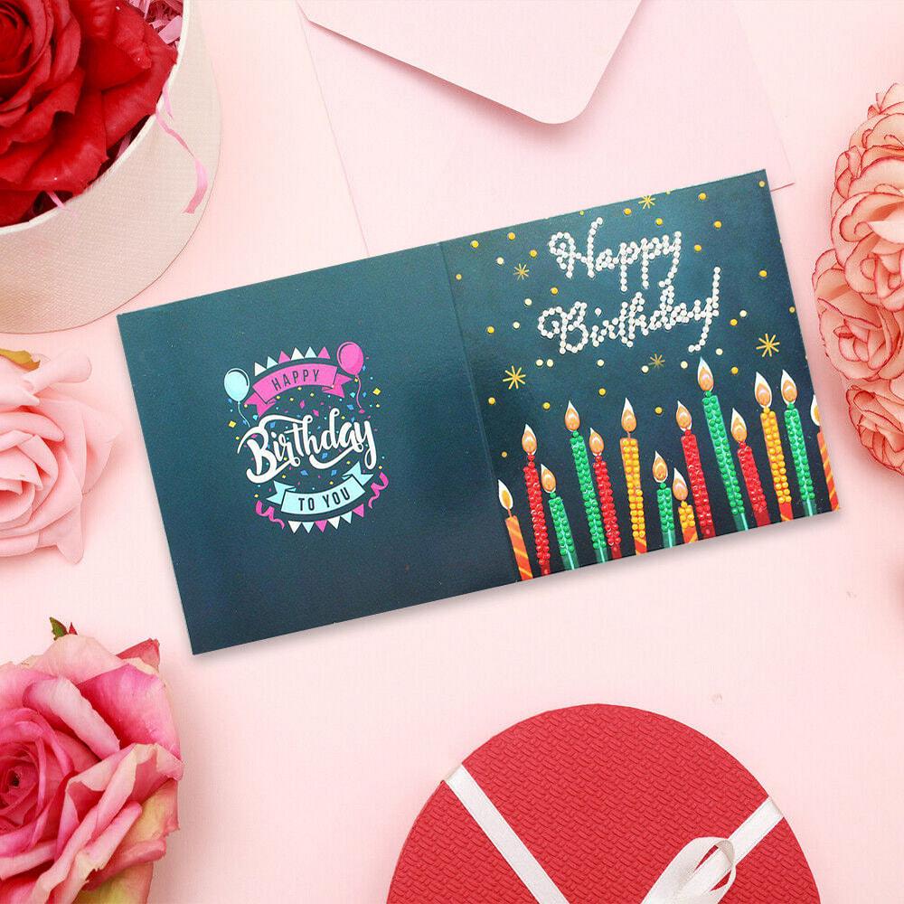 Открытка Алмазная мозаика SHLab Happy Birthday Свечи 30х15 см (35120) Открытка Алмазная мозаика SHLab Happy Birthday Свечи 30х15 см (35120)