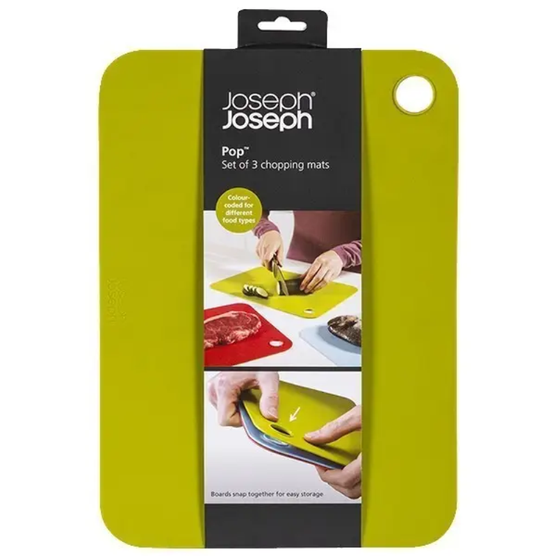 Набір дощок обробних Joseph Joseph Pop Multicolour 3 шт. (92104) - фото 2