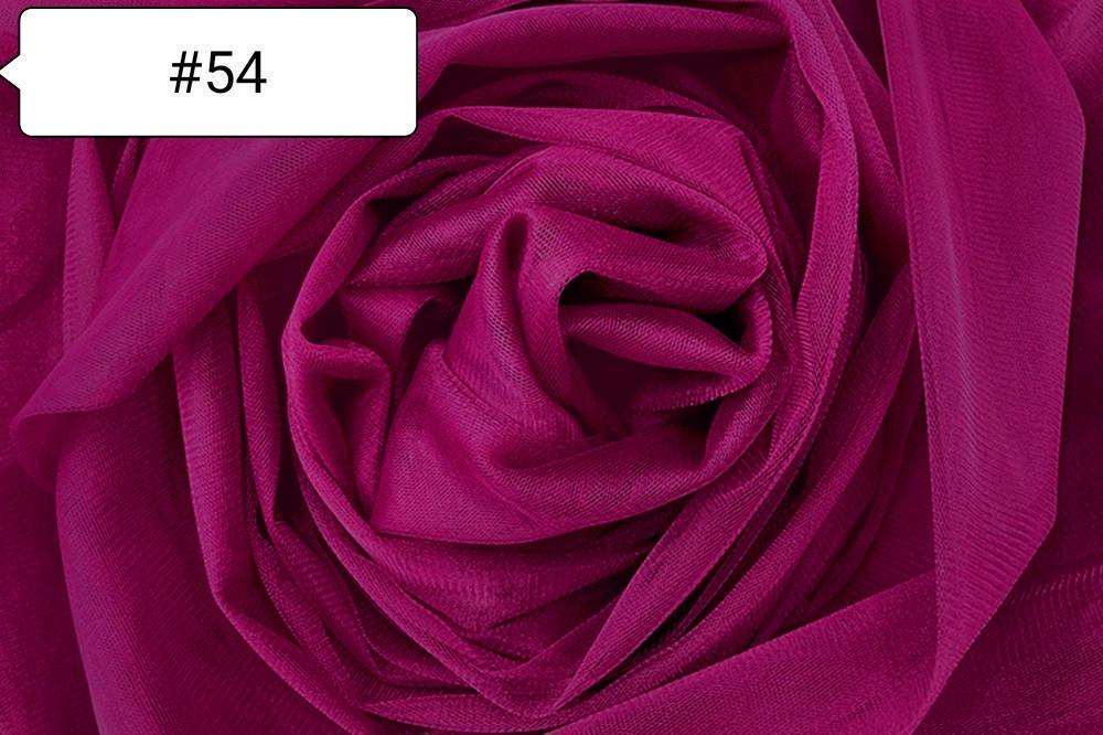 Ткань евросетка №54 Темная фуксия (1732324697)