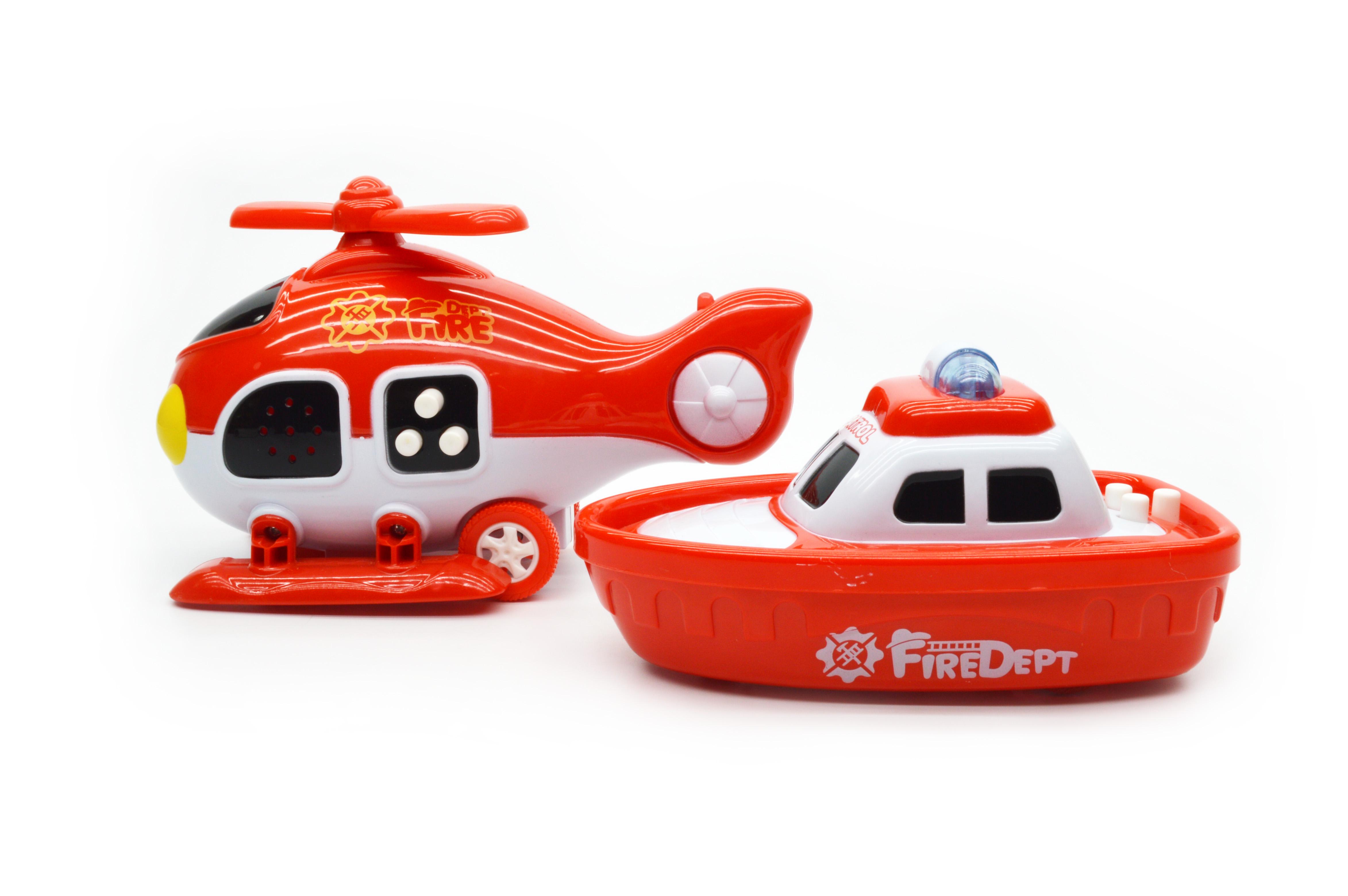 Набор транспорта Вертолет и Катер - фото 2 Набор транспорта Вертолет и Катер - фото 2