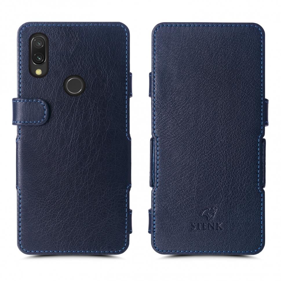 Чехол книжка Stenk Prime для Xiaomi Redmi 7 Синий (62680)