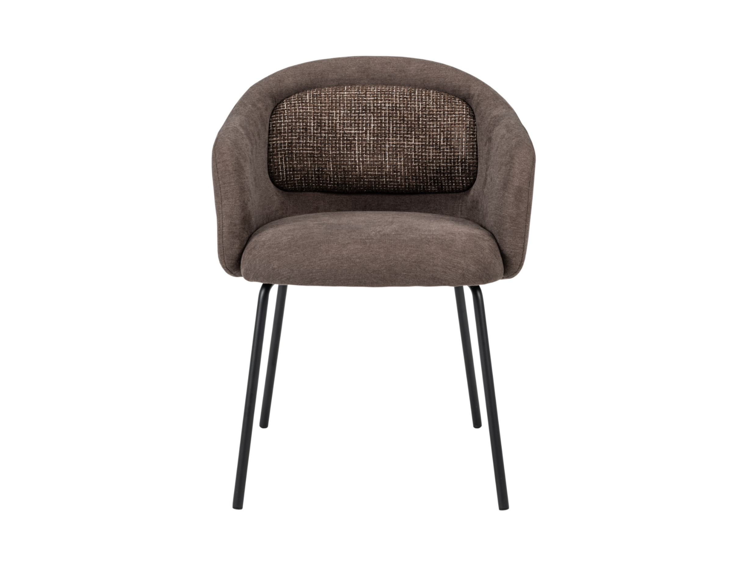 Стілець обідній Vetro Mebel Шоколад/Чорний (M-242) - фото 5 Стілець обідній Vetro Mebel Шоколад/Чорний (M-242) - фото 5