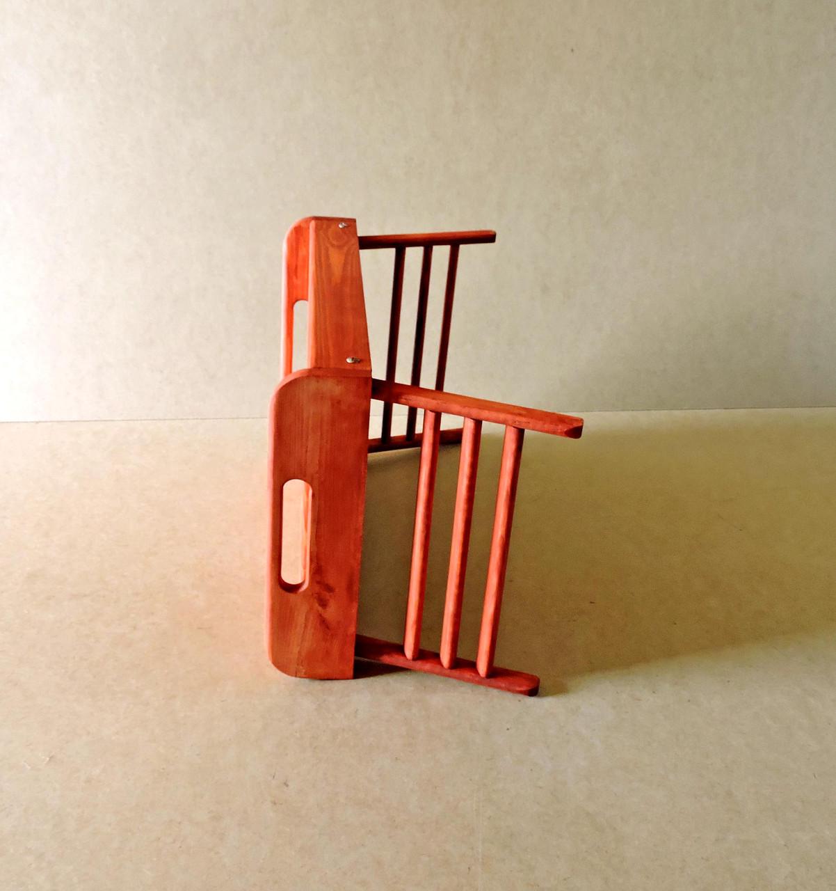 Столик-піднос для сніданку з дерева Вермонт Корал (СТП-000714) - фото 6 Столик-піднос для сніданку з дерева Вермонт Корал (СТП-000714) - фото 6