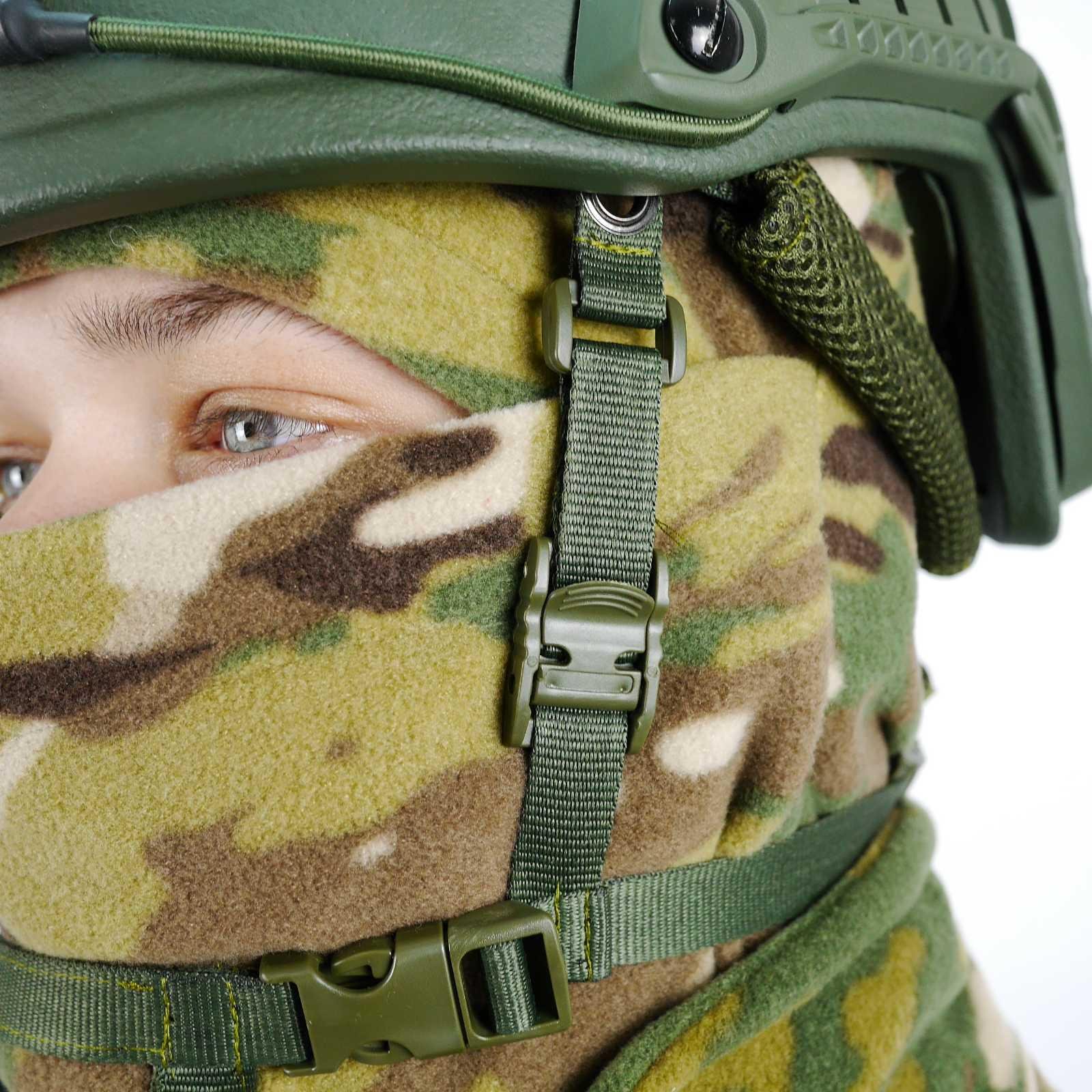 Шолом балістичний FAST Helmet 1 клас захисту ДСТУ рівня NIJ IIIA Olive - фото 4