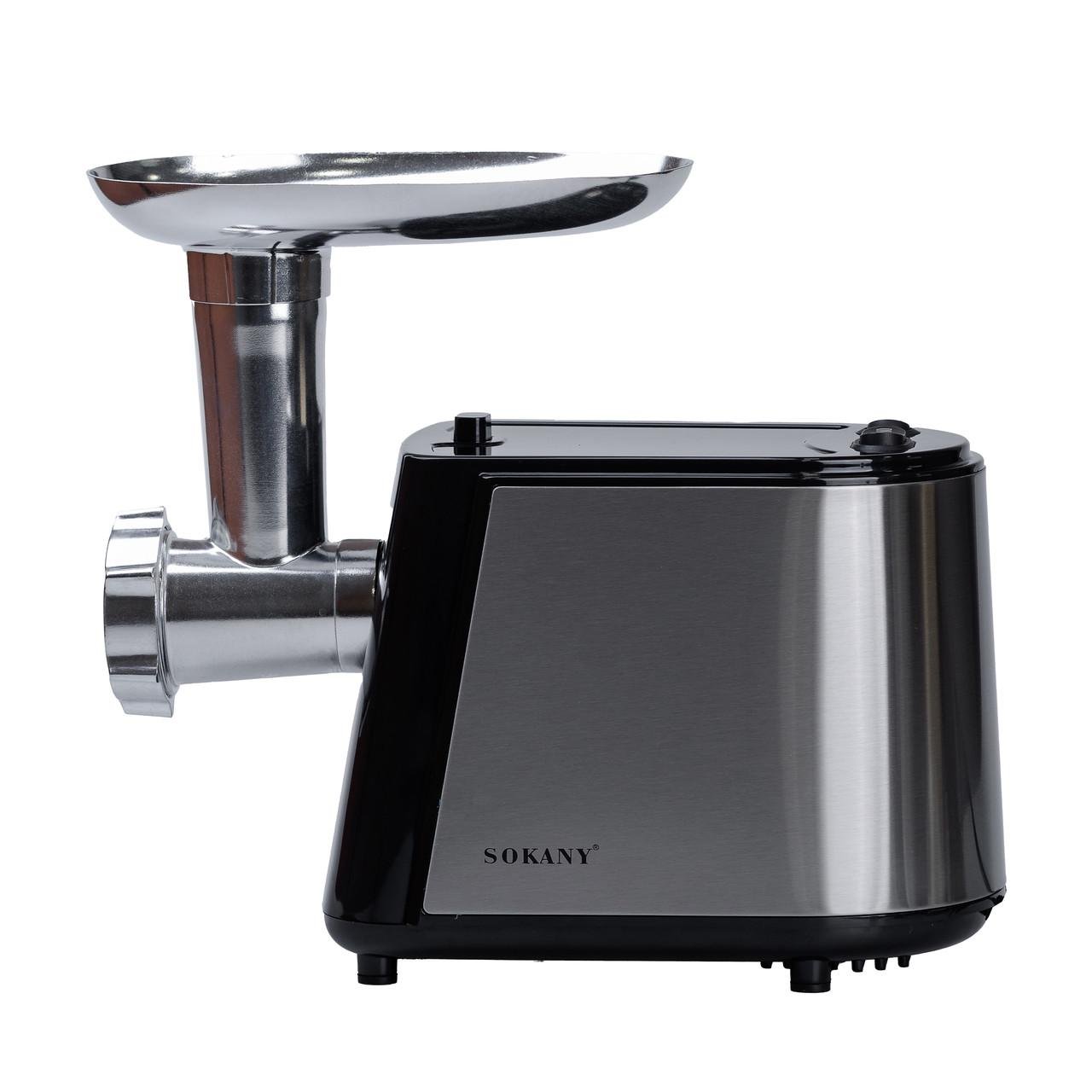 М'ясорубка електрична професійна Sokany SK092 2500 Вт Стальний (27969029)