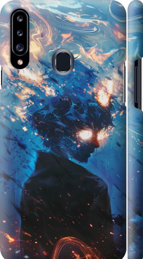 Чехол на Samsung Galaxy A20s A207F Сатору Годжо (6129m-1775-42517)