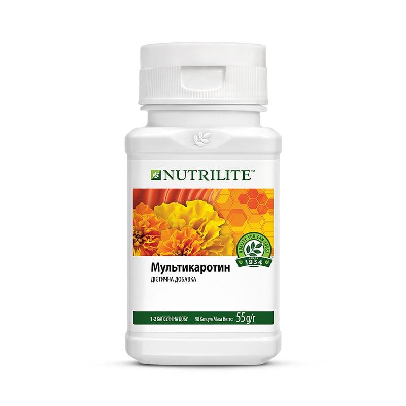 ᐉ Мультикаротин Амвей Nutrilite 90 капсул