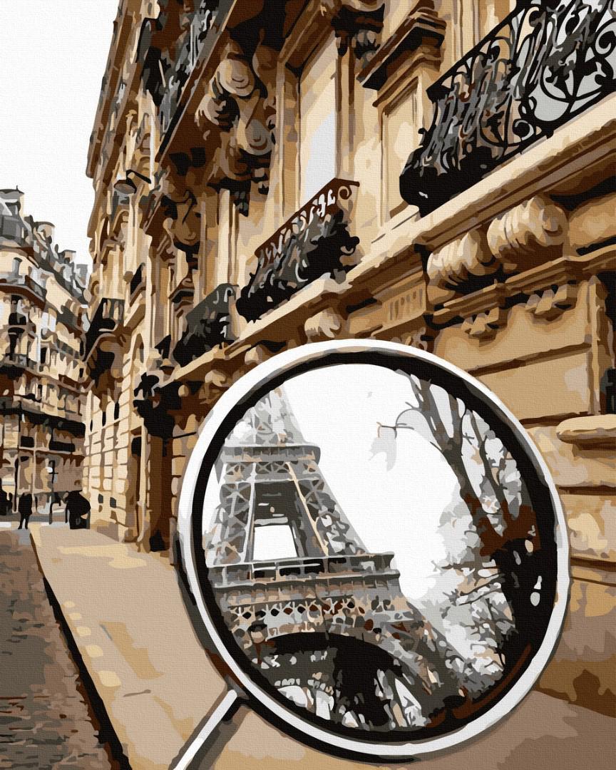 Картина по номерам Brushme Поездка в Париж 40x50 см (GX40308)